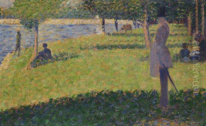 Study for \ Oil Painting by Georges Seurat