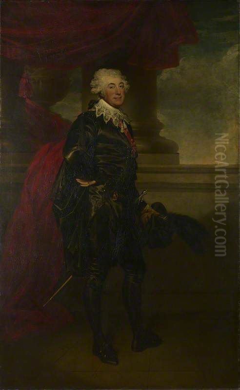Mr Lewis as the Marquis in \ Oil Painting by Martin Archer Shee