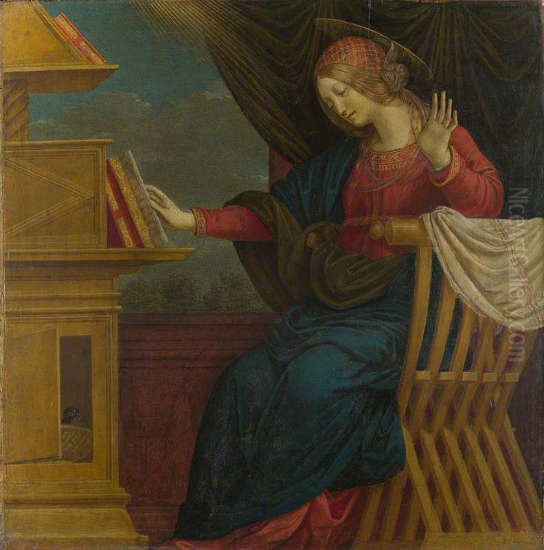 The Virgin Mary Oil Painting by Gaudenzio Ferrari