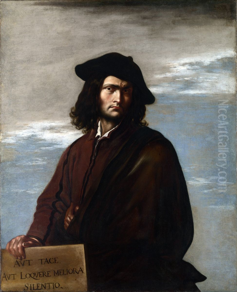 Philosophy Oil Painting by Salvator Rosa Philosophy Oil Painting by Salvator Rosa