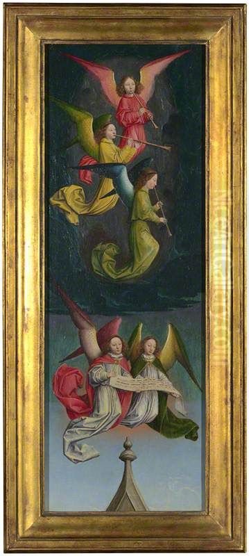 From Left Hand Shutter Oil Painting by Simon Marmion
