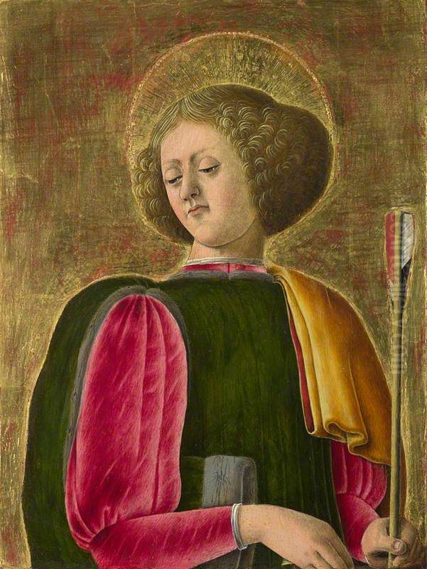 Saint Sebastian Oil Painting by Giorgio Schiavone