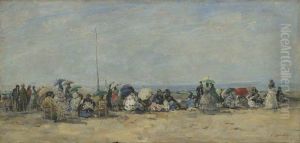 Beach Scene, Trouville