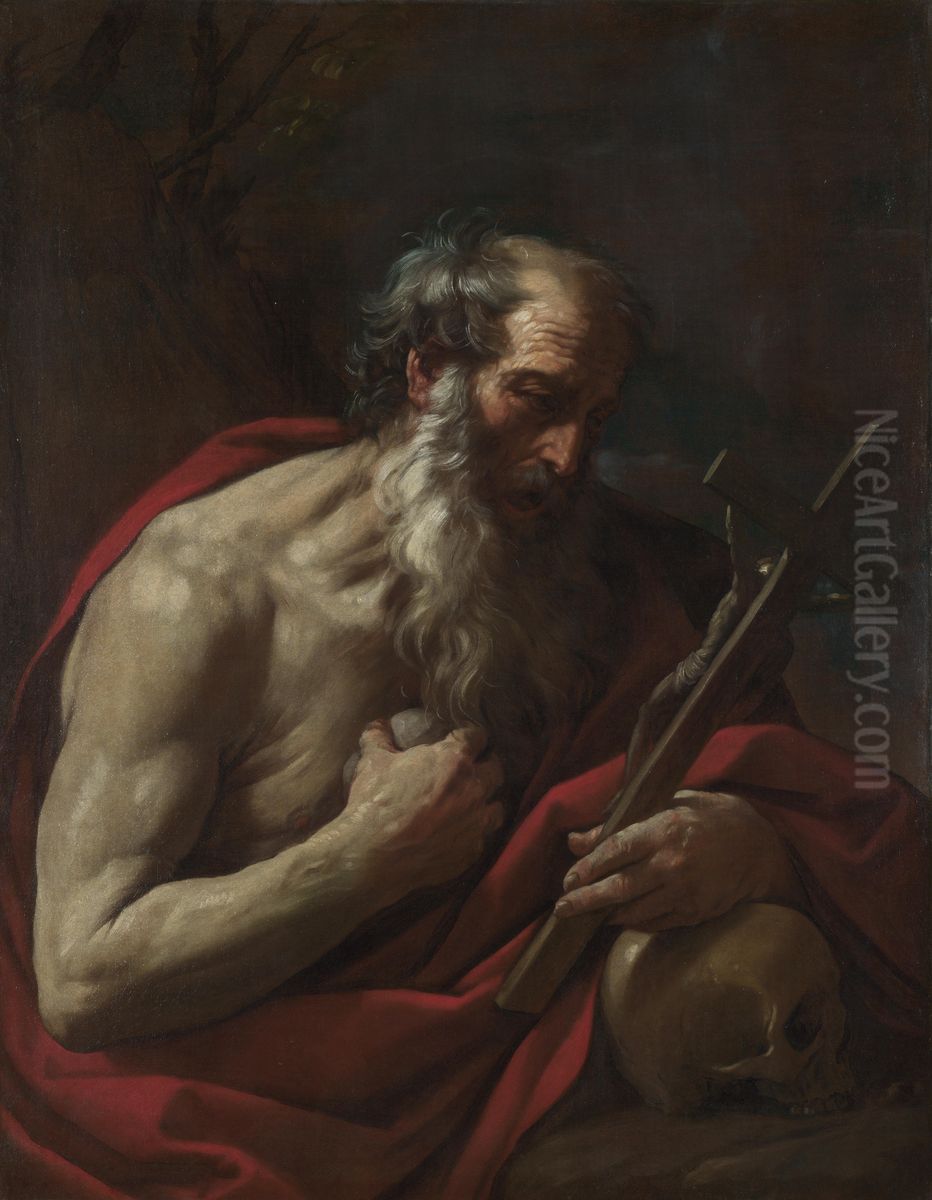 Saint Jerome Oil Painting by Guido Reni Saint Jerome Oil Painting by Guido Reni