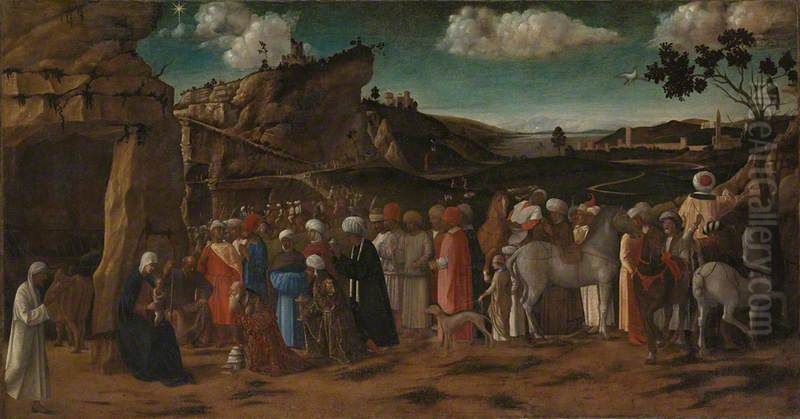 The Adoration of the Kings Oil Painting by Giovanni Bellini