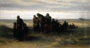 Fishermen Carrying a Drowned Man
