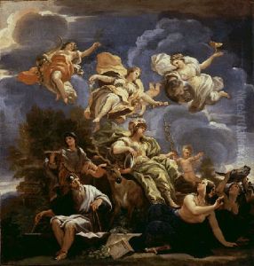 Allegory of Prudence (one of 10 models for the paintings in thePalazzo Medici Riccardi, Florence)