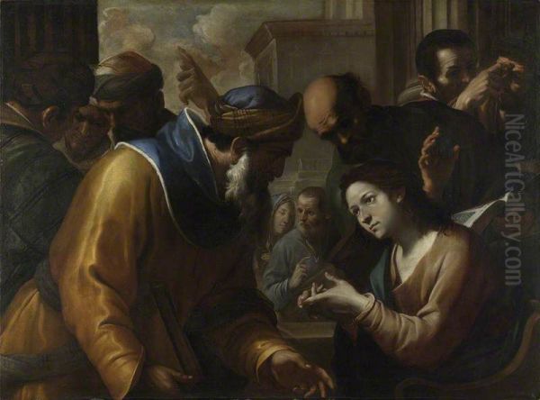 Christ disputing with the Doctors Oil Painting by Gregorio Preti