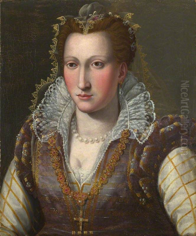Portrait of a Lady Oil Painting by Bronzino