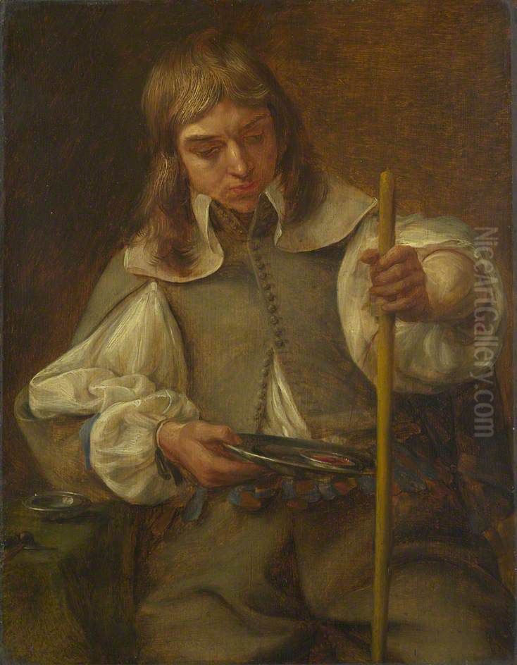 Touch (unidentified sitter).jpg Oil Painting by Gonzales Coques