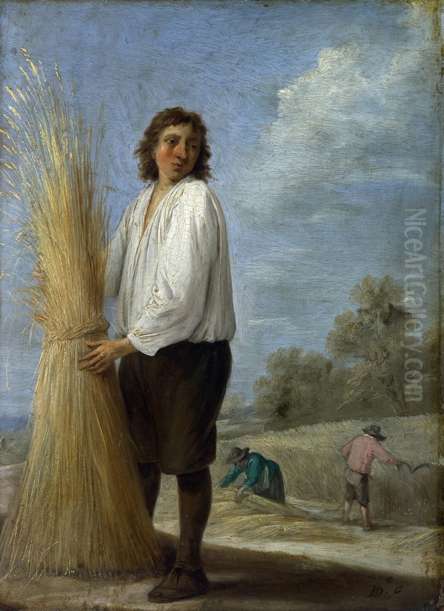Summer Oil Painting by David Teniers the Younger