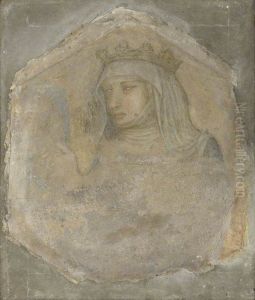 A Crowned Female Figure (Saint Elizabeth of Hungary?)