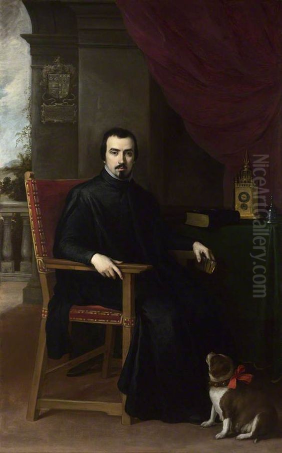 Portrait of Don Justino de Neve Oil Painting by Bartolome Esteban Murillo