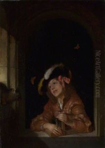 A Boy with a Mousetrap