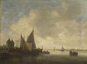 The Mouth of an Estuary with a Gateway