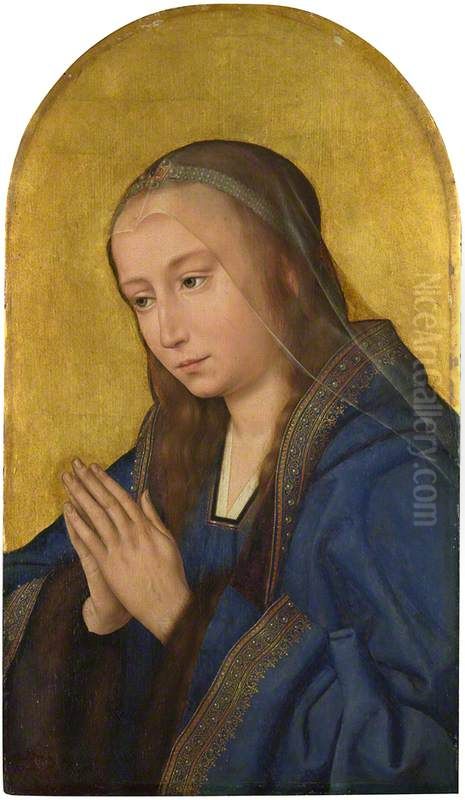 The Virgin Oil Painting by Quinten Metsys