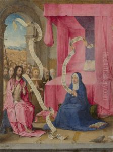 Christ appearing to the Virgin