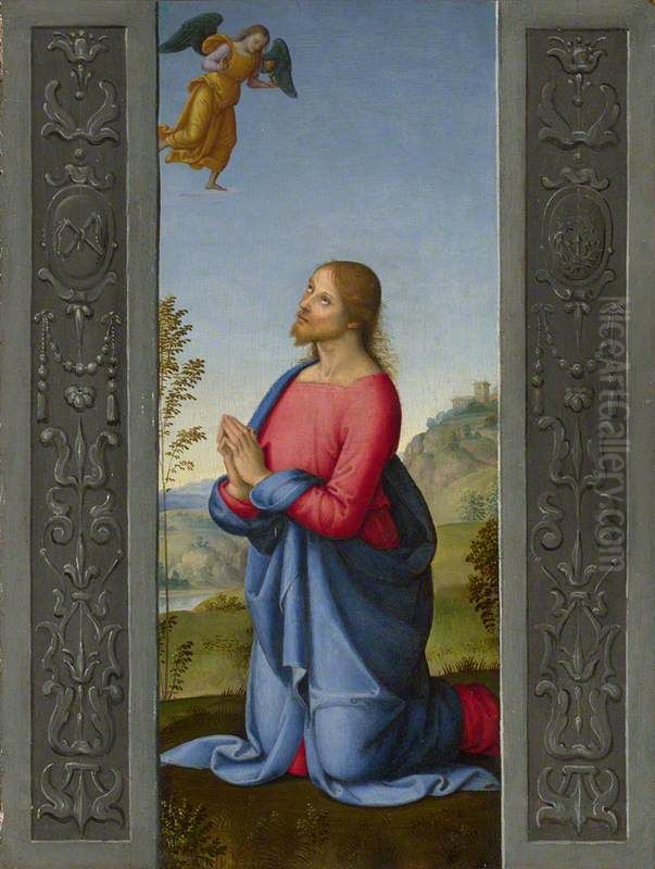 Christ at Gethsemane Oil Painting by Lo Spagna