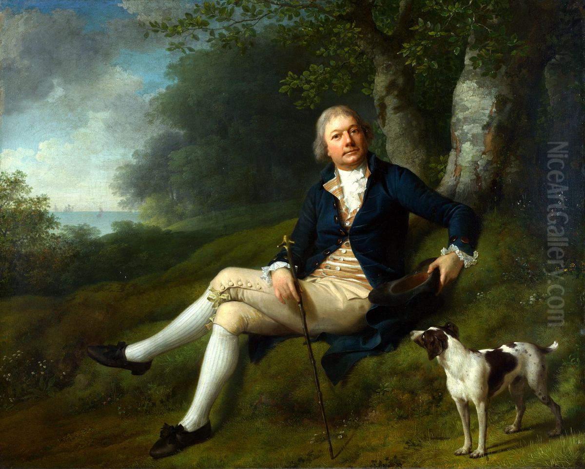 Joseph Greenway Oil Painting by Jens Juel