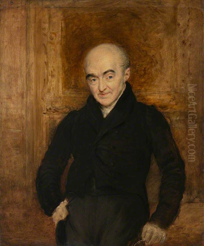 Samuel Rogers Oil Painting by John Linnell
