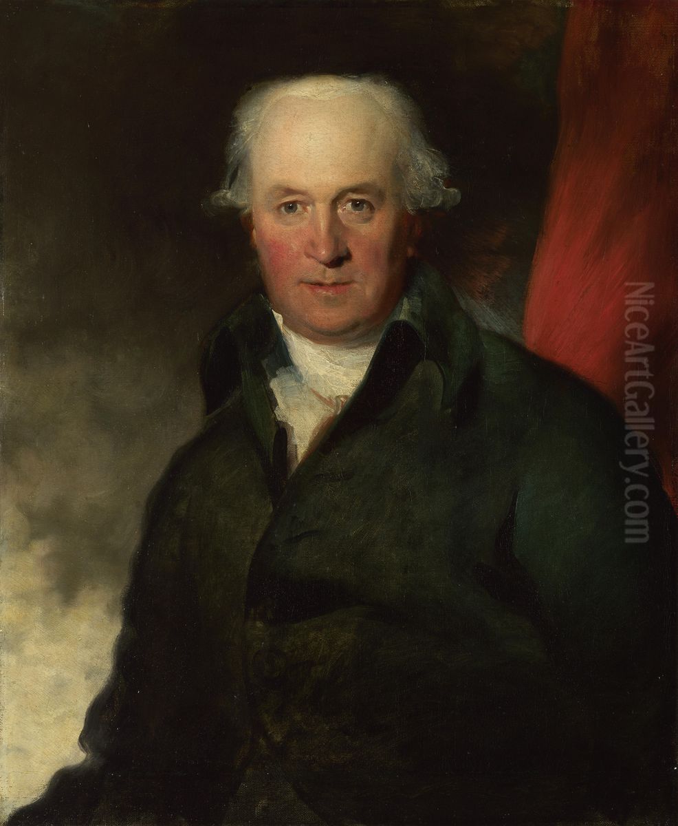 John Julius Angerstein, aged about 55 Oil Painting by Thomas Lawrence