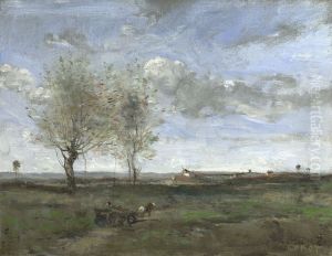 A Wagon in the Plains of Artois