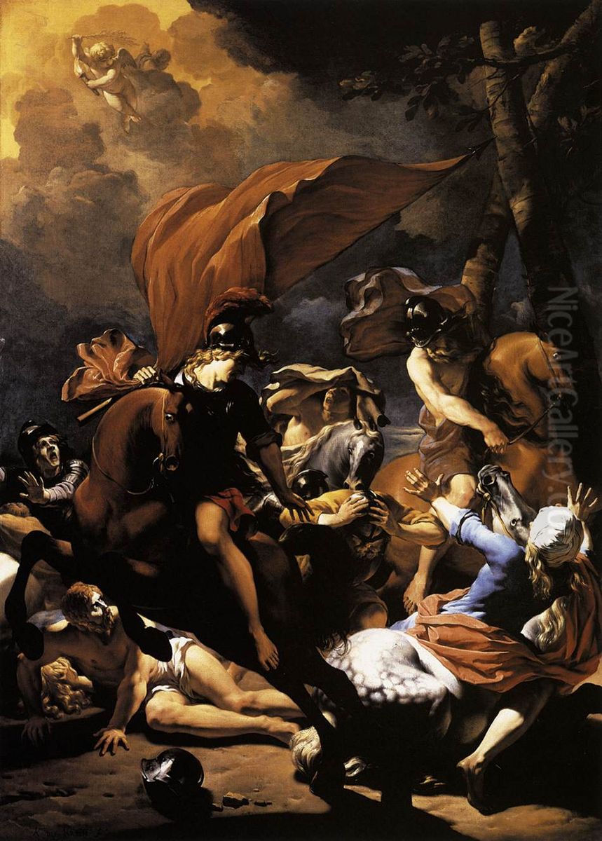 The Conversion of Paul Oil Painting by Karel Dujardin