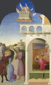 Saint Francis meets a Knight Poorer than Himself and Saint Francis's Vision of the Founding of the Franciscan Order