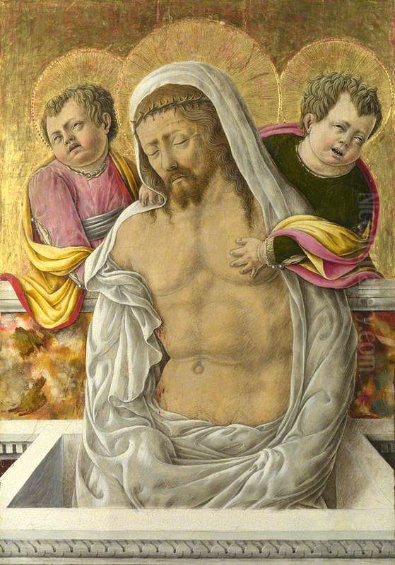 The Pieta Oil Painting by Giorgio Schiavone