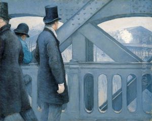 On the Pont de l'Europe