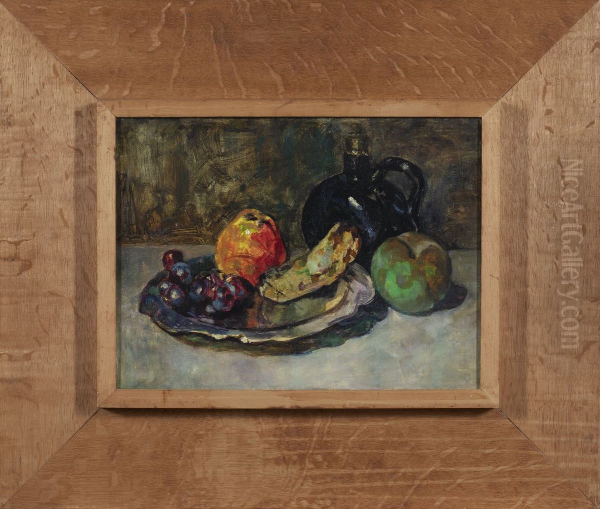 Stilleven met vruchten Oil Painting by Floris Verster