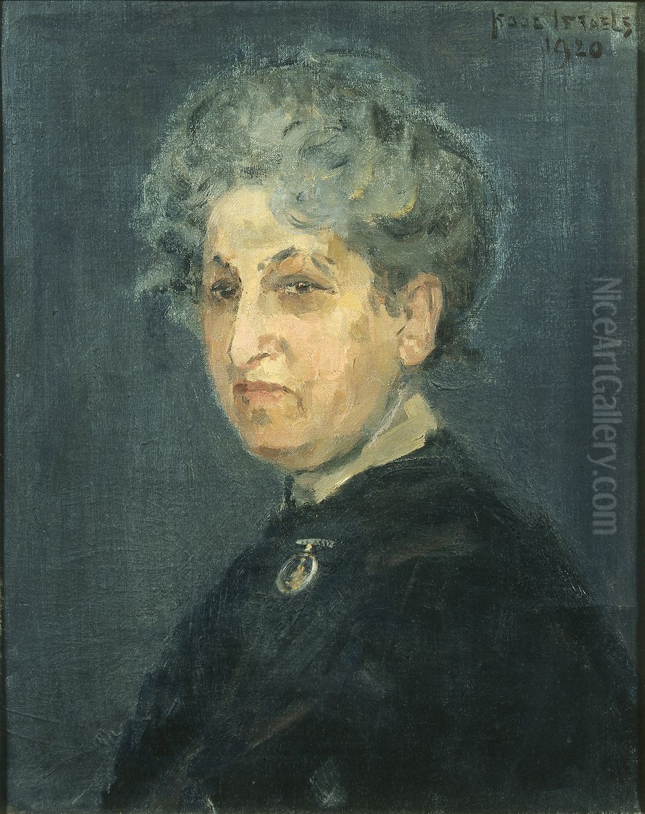 Dr. Aletta H. Jacobs, Oil Painting by Isaac Lazarus Israels