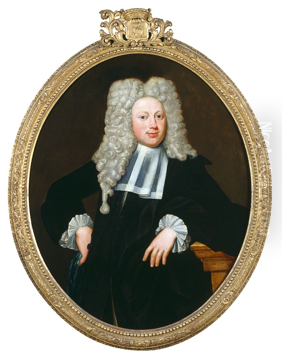 Wolter Wolthers, Oil Painting by Jan Abel Wassenbergh I