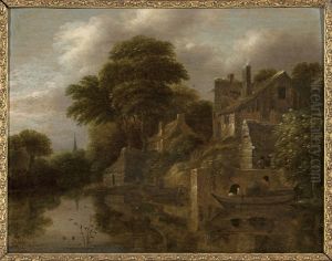 Huizen aan de waterkant,
