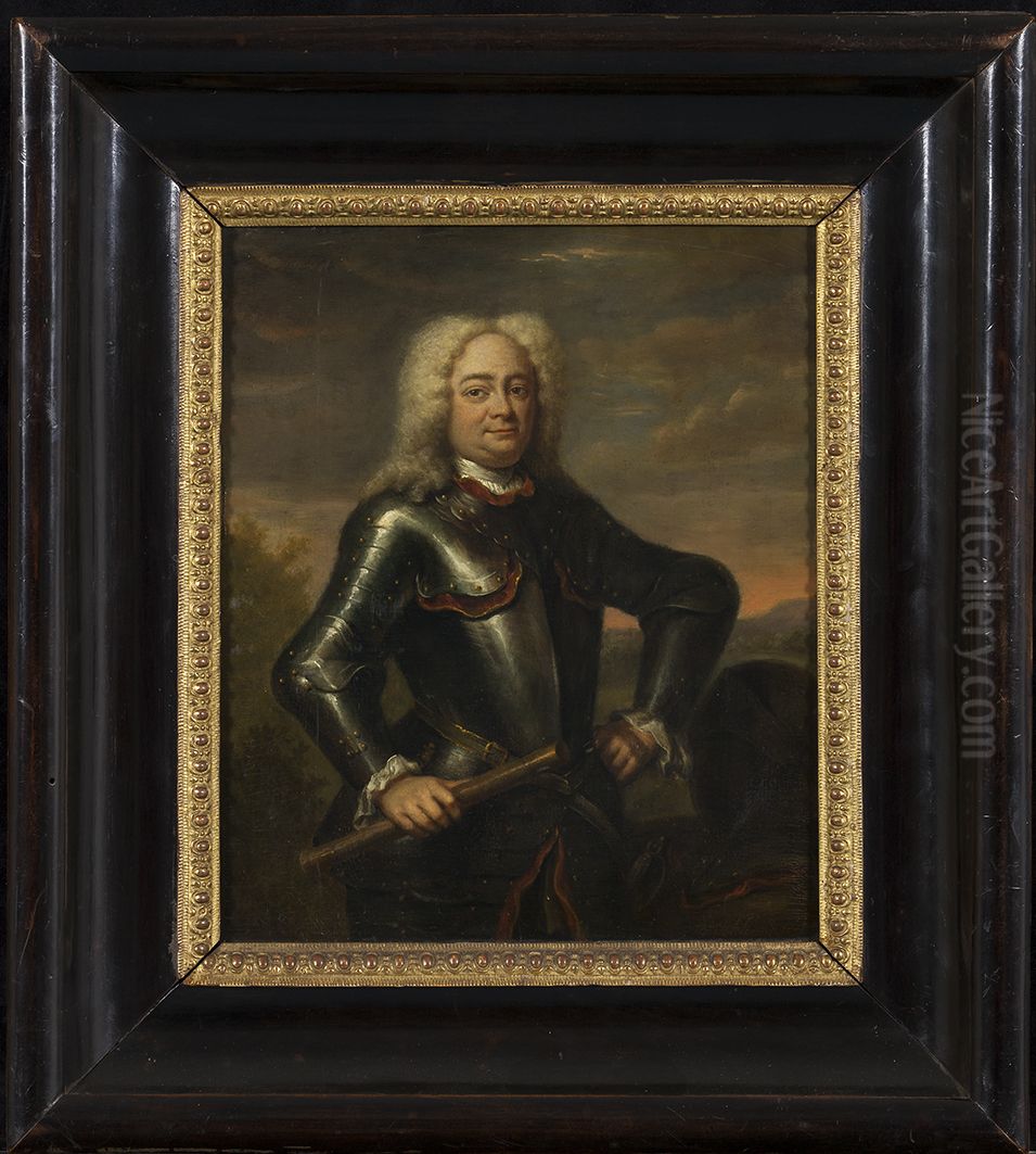 Gerrit Sichterman, Oil Painting by Jan Maurits Quinkhard