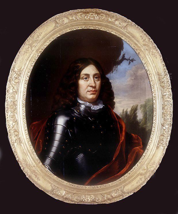 Onbekende man, Oil Painting by Jan Abel Wassenbergh I