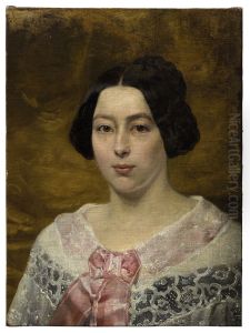 Portrait of the wife of J.H. Egenberger