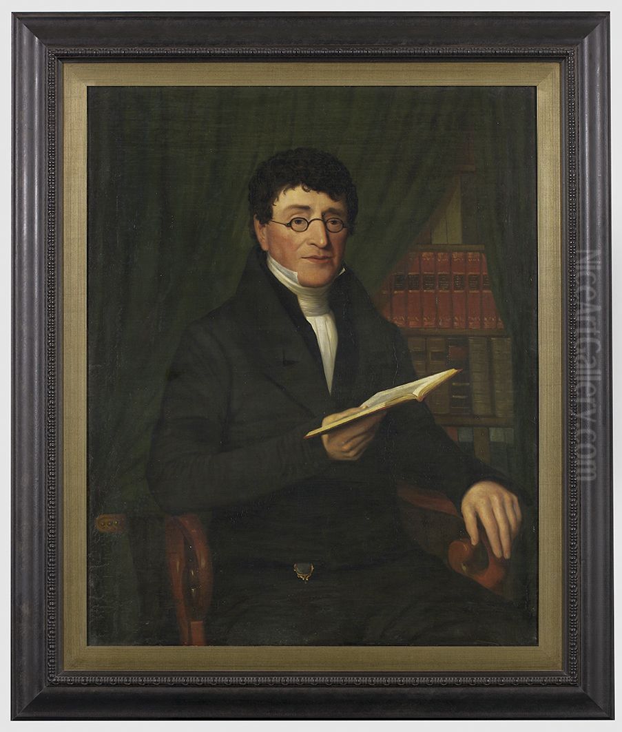 R. J. Schierbeek, Oil Painting by Cornelis Bernardus Buijs