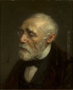 Portrait of Jozef Israels Portrait of Jozef Israels
