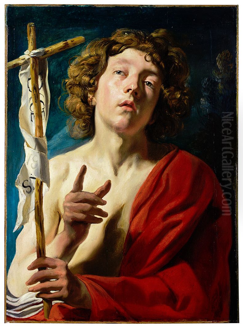 Saint John the Baptist Oil Painting by Jacob Jordaens