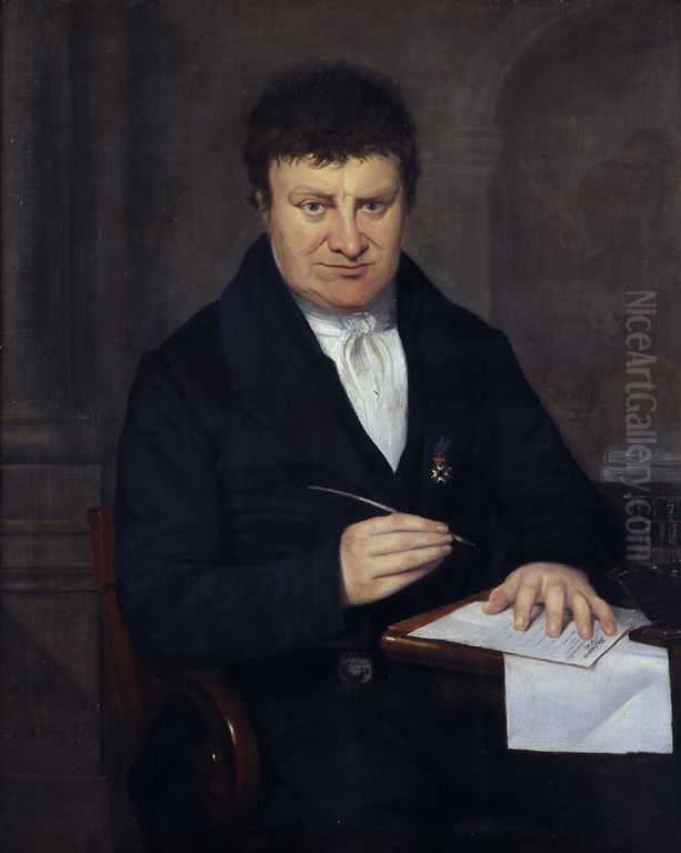 Portrait of Theodoor van Swinderen Oil Painting by Cornelis Bernardus Buijs