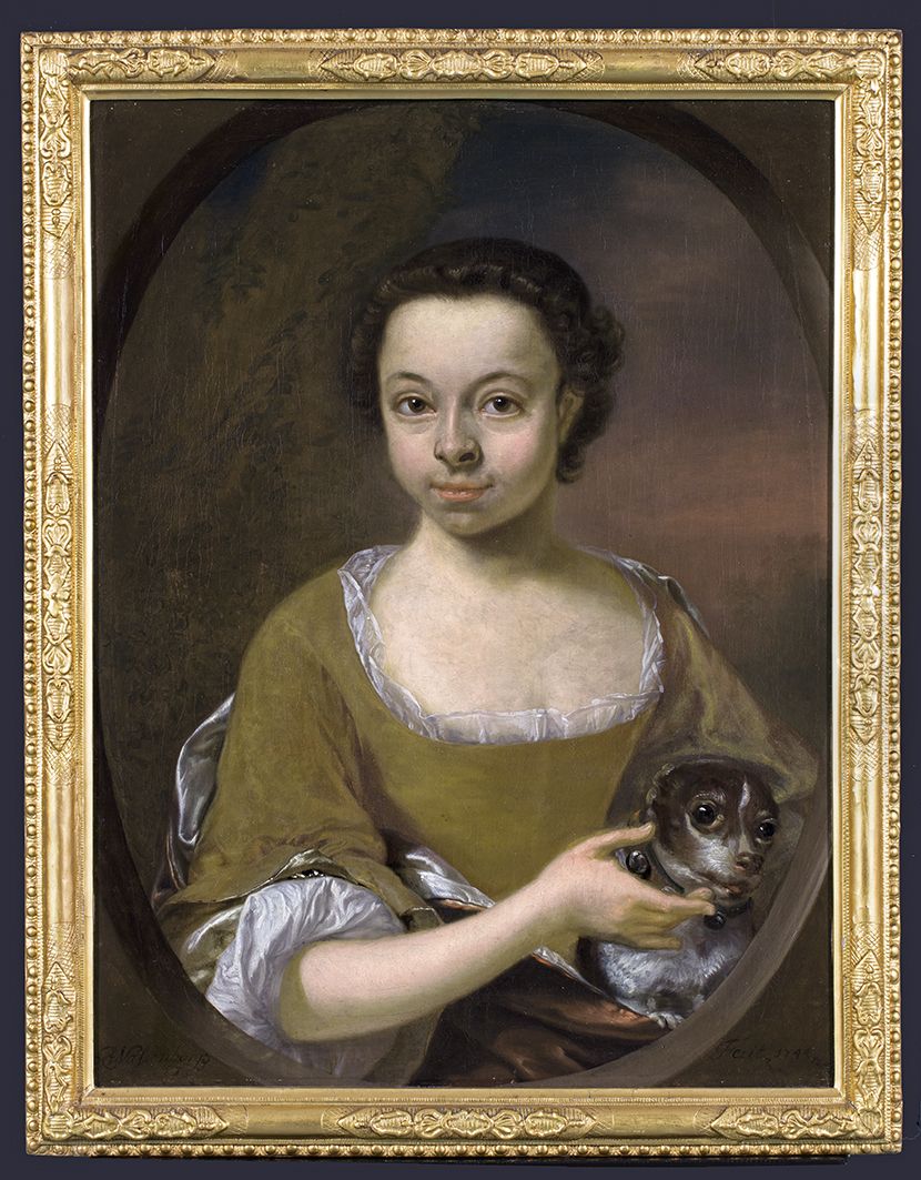 Portrait of Etta Catharina Emmen (1734-1781) Oil Painting by Jan Abel Wassenbergh I