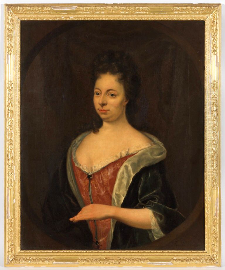 Etta Werumeus, Oil Painting by Jan Abel Wassenbergh I