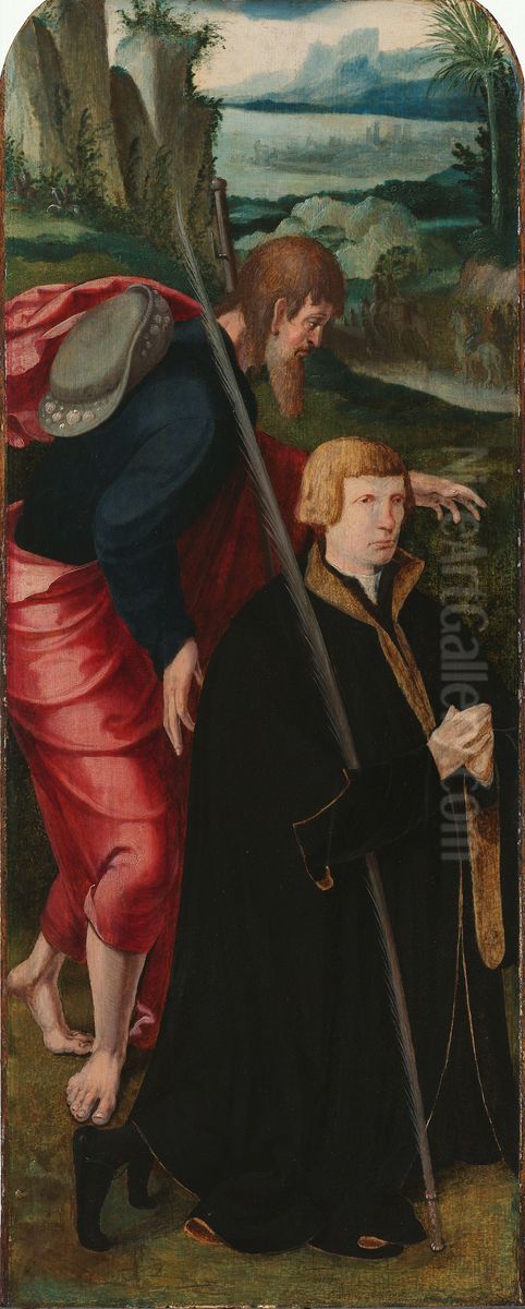 The Raising of Lazarus Oil Painting by Aertgen van Leyden