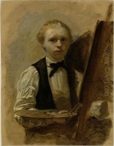 Zelfportret voor de ezel
