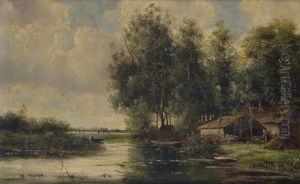 Zicht op de Kralingse Plas, Bosweg
