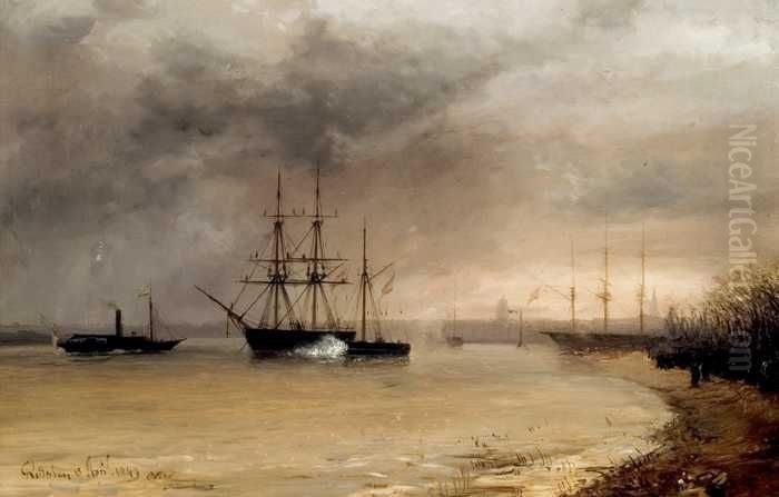 Willem II Oil Painting by Charles Rochussen