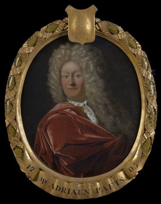 Portret van Adriaen Paets II (1657-1712), bewindhebber tussen 1703 en 1712 Oil Painting by Pieter van der Werff