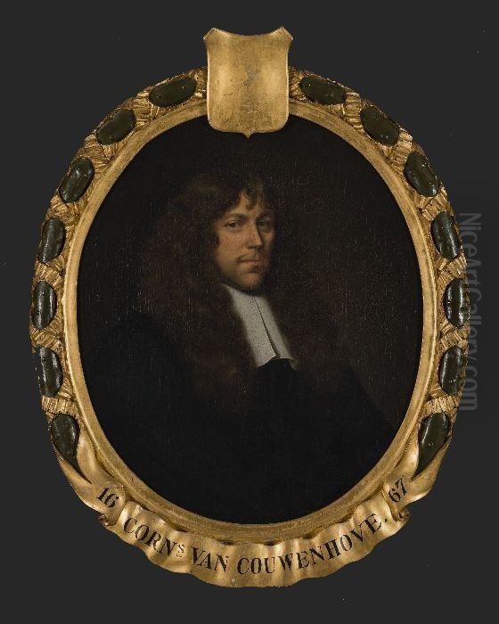 Ortret van Cornelis Willemsz. Van Couwenhove (1632-1692) Oil Painting by Pieter van der Werff
