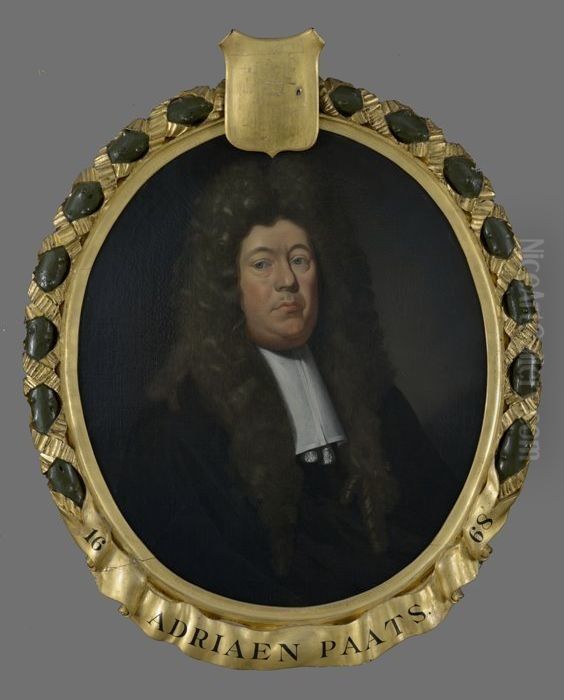 Portret van Adriaen Paets I (1631-1686), bewindhebber tussen 1668 en 1686 Oil Painting by Pieter van der Werff